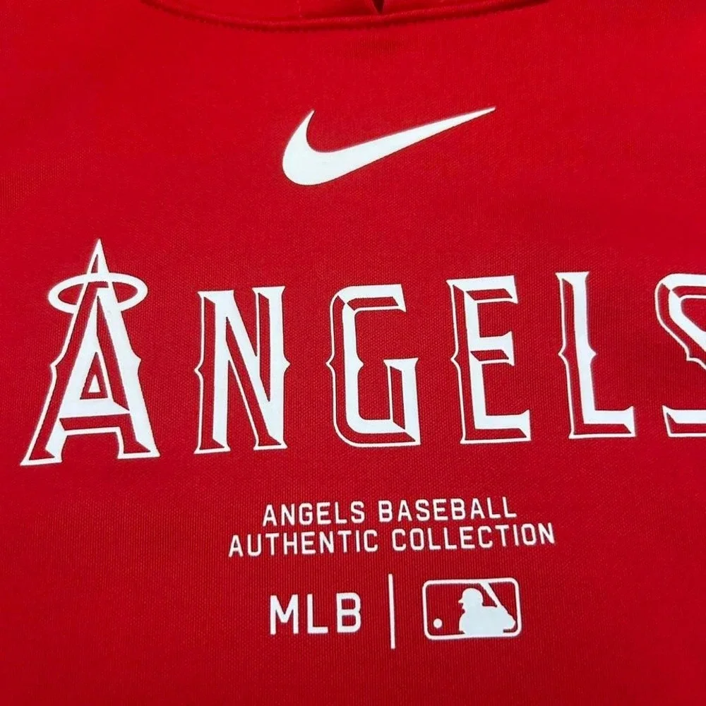 Nike red Angels hoodie Size L
